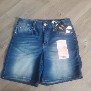 NWT Blue Desire High Rise Shorts